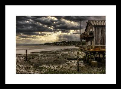 Whidbey Island Homes Framed Prints