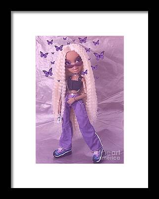 Y2k Aesthetic Bratz Doll Shower Curtain by Price Kevin - Pixels