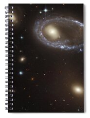 Unbarred Space Spiral Notebooks