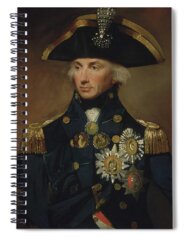 Lord Admiral Nelson Spiral Notebooks