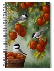 Small Bird Spiral Notebooks