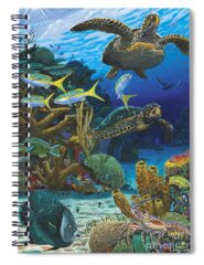 Parrot Fish Spiral Notebooks