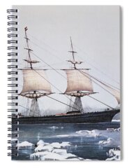 Ice Floe Spiral Notebooks