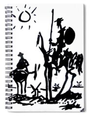 Don Quixote Spiral Notebooks
