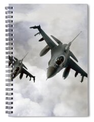 General Dynamics F-16 Fighting Falcon Spiral Notebooks