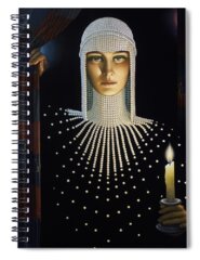 Candle Spiral Notebooks