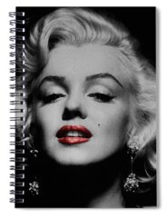 Red Lips Spiral Notebooks