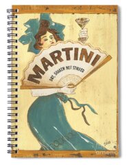 Martini Spiral Notebooks