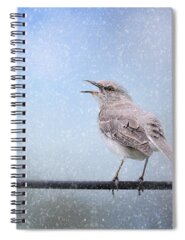 Mockingbird In The Snow Spiral Notebooks