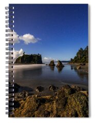 Ruby Beach Spiral Notebooks