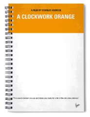 A Clockwork Orange Spiral Notebooks