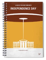 Independence Day Spiral Notebooks