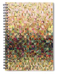 Pixelated Spiral Notebooks