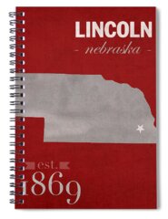 University Of Nebraska Spiral Notebooks