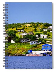 Seaside Town Spiral Notebooks