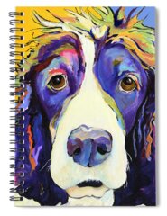 Blue Dog Spiral Notebooks