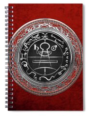 Seal Of Solomon Spiral Notebooks