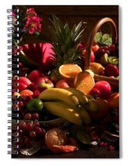 Food Still Life Spiral Notebooks