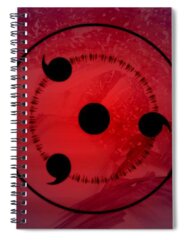 Cool Colors Digital Art Spiral Notebooks
