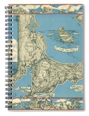 Cape Cod Bay Spiral Notebooks