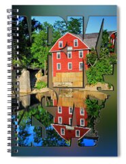 Flour Mill Spiral Notebooks