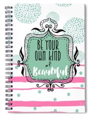Love Is Beautiful Spiral Notebooks