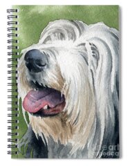 Bearded Collie Spiral Notebooks