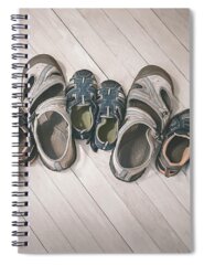 Sandal Spiral Notebooks