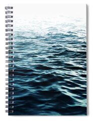 Waves Spiral Notebooks