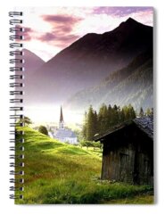 Rural Landscape Spiral Notebooks