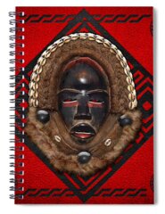 African Masks Photos Spiral Notebooks