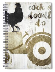 Cock A Doodle Doo Spiral Notebooks