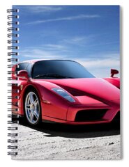 Italian Car Spiral Notebooks