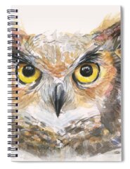 Owl Spiral Notebooks