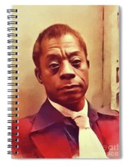 James Baldwin Spiral Notebooks