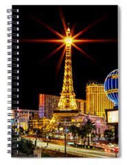Paris Las Vegas Spiral Notebooks