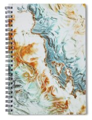 Liquid Amber Spiral Notebooks