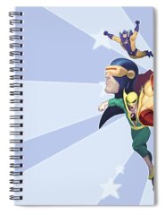 Marvel Comic Spiral Notebooks