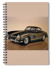 Daimler Benz Spiral Notebooks