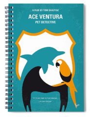 Ace Ventura Spiral Notebooks