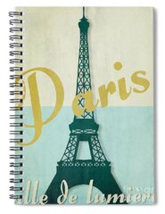City Of Paris Spiral Notebooks
