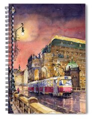 Prague Spiral Notebooks