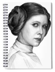 Princess Leia Spiral Notebooks