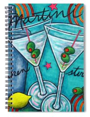 Cocktail Hour Spiral Notebooks