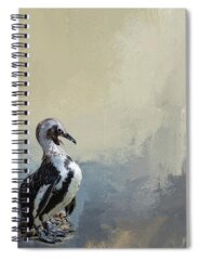 Black Footed Penguin Spiral Notebooks