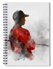 Tiger Woods Spiral Notebooks