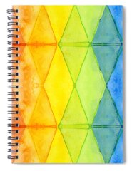 Triangles Spiral Notebooks