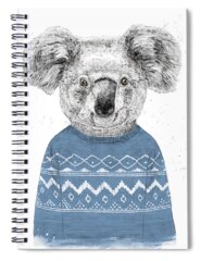 Koala Spiral Notebooks
