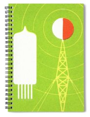 Radio Tower Spiral Notebooks