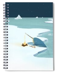 Marshmallow Spiral Notebooks